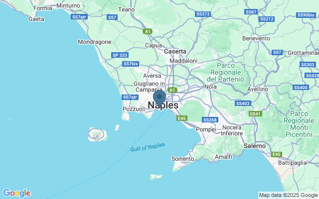 Kaart met locatie Teatro di San Carlo